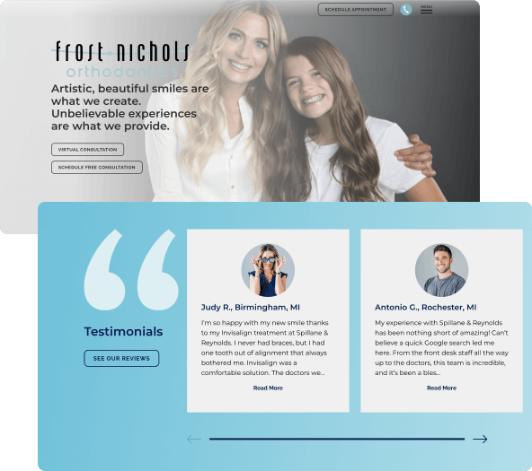 Orthodontic Web Design